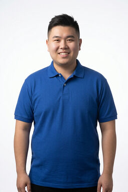 NWOT Men's Hanes Ecosmart 3Button Polo Shirt Size 2X